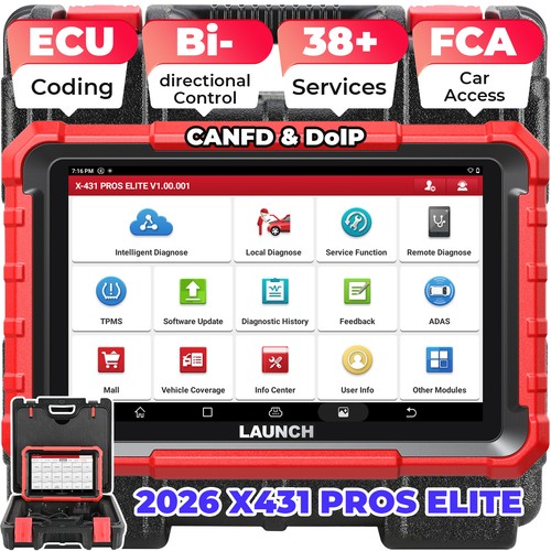 2026 launch x431 pro - launch-, elite