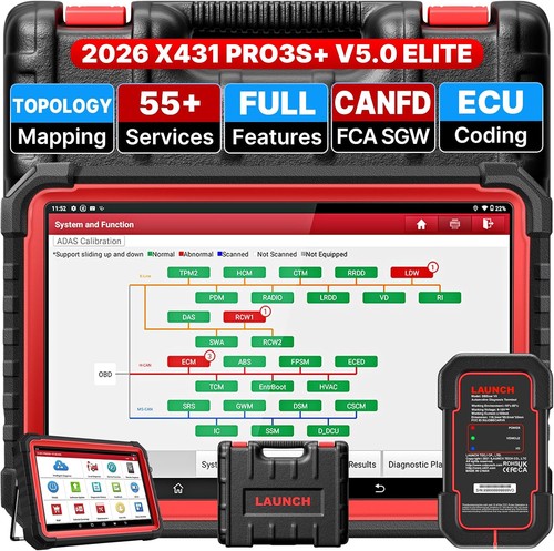 Launch x431 pro3s - pro3s+, v5.0